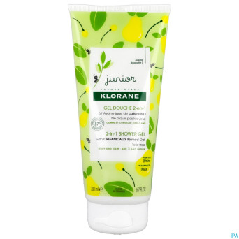 Klorane petit junior gel douche poire    200ml nf