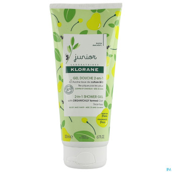 Klorane petit junior gel douche poire    200ml nf