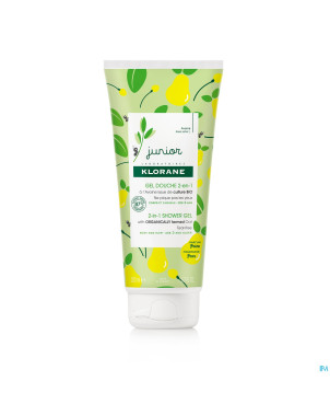 Klorane petit junior gel douche poire    200ml nf