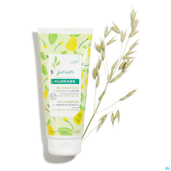 Klorane petit junior gel douche poire    200ml nf