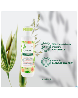Klorane petit junior sh peche demelant 500ml    nf