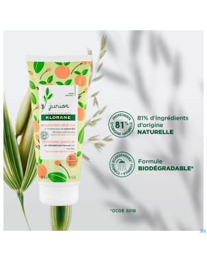 Klorane petit junior sh peche demelant 200ml    nf