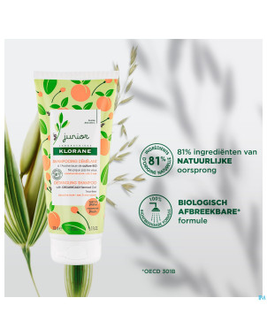 Klorane petit junior sh peche demelant 200ml    nf