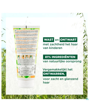 Klorane petit junior sh peche demelant 200ml    nf