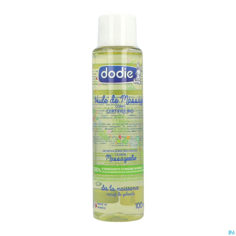 Dodie huile massage bio cosmos    100ml