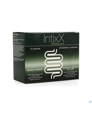 Intixx calm    v-caps 15 + comp pell 30