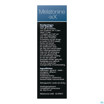 Melatonine-ixx    30ml
