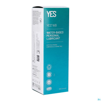 Yes wb soin lubrifiant intime base eau  tube 100ml