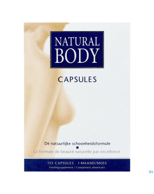 Natural body    caps 135