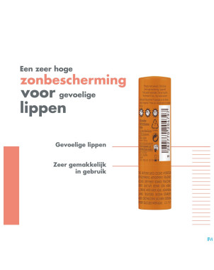 Avene sol spf50+ stick levres 3g