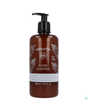 Apivita pure jasmine shower gel 500ml