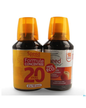 Speed draineur ultra arome fruits ete   fl 2x280ml
