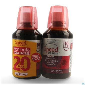 Speed draineur ultra arome fruits rouges fl2x280ml