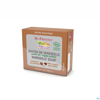Ma provence savon marseille beurre karite bio 75g