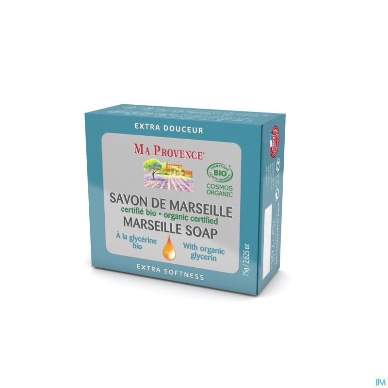 Ma provence savon marseille glycerine bio 75g