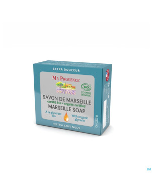 Ma provence savon marseille glycerine bio 75g
