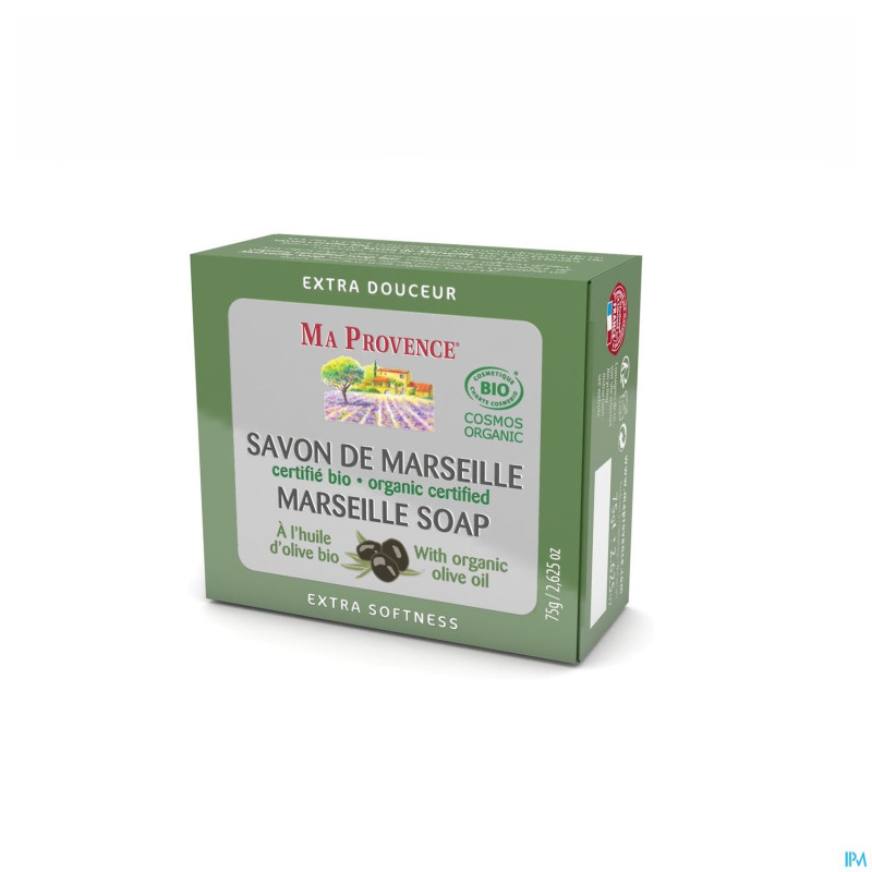 Ma provence savon marseille huile olive bio 75g