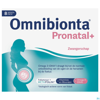 Omnibionta pronatal+ 8 semaines  comp 56 + caps 56