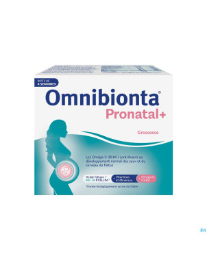 Omnibionta pronatal+ 4 semaines  comp 28 + caps 28