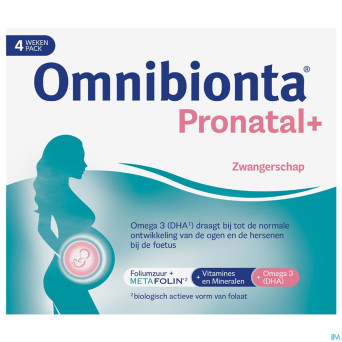 Omnibionta pronatal+ 4 semaines  comp 28 + caps 28