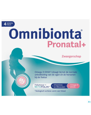 Omnibionta pronatal+ 4 semaines  comp 28 + caps 28