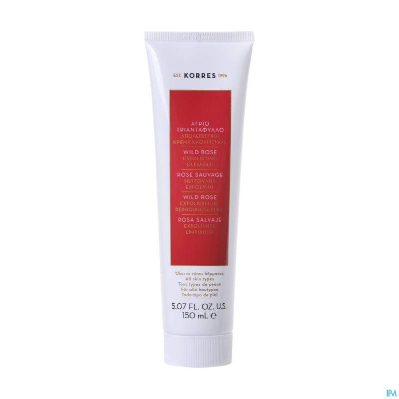 Korres kf rose sauvage exfoliant eclat    150ml