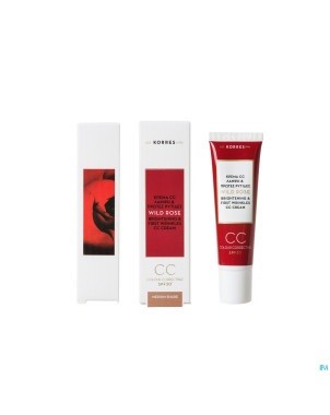 Korres kf rose sauvage creme cc eclat medium  30ml
