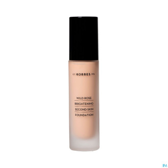 Korres km rose sauvage foundation wrf1    30ml
