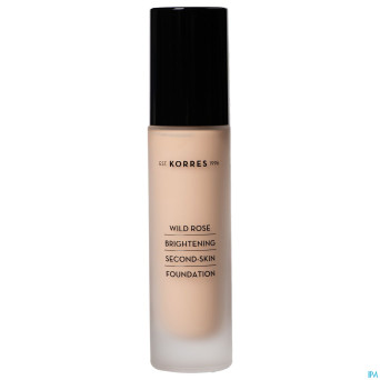 Korres km rose sauvage foundation wrf1    30ml