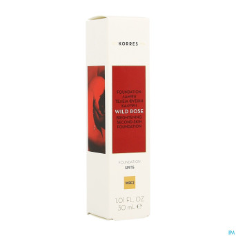 Korres km rose sauvage foundation wrf2    30ml