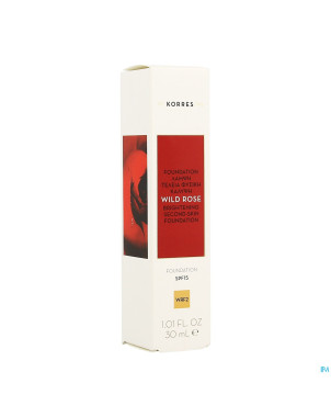 Korres km rose sauvage foundation wrf2    30ml