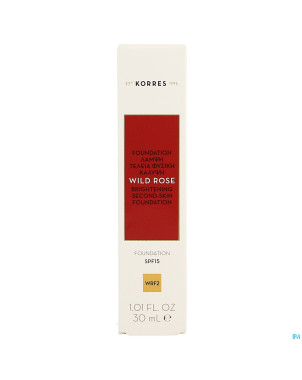 Korres km rose sauvage foundation wrf2    30ml