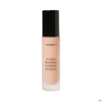 Korres km rose sauvage foundation wrf2    30ml