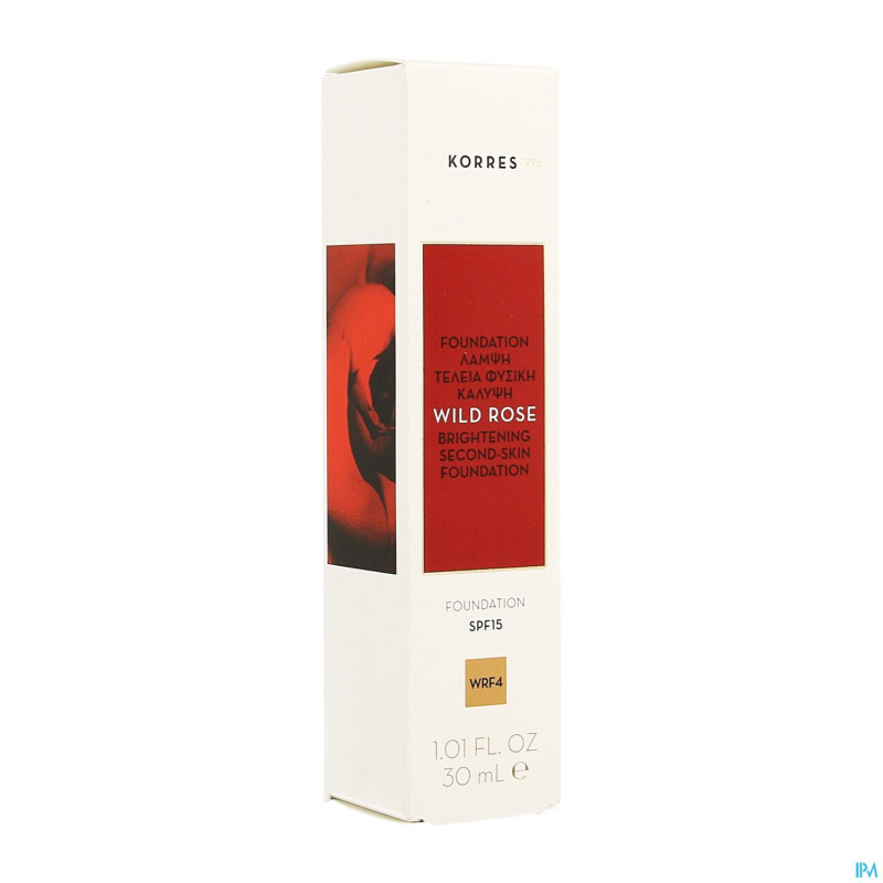 Korres km rose sauvage foundation wrf4    30ml