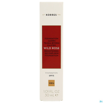Korres km rose sauvage foundation wrf4    30ml