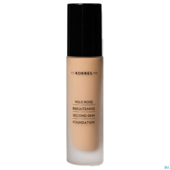 Korres km rose sauvage foundation wrf4    30ml
