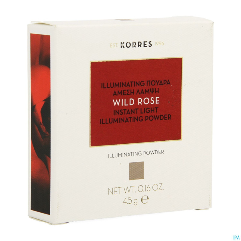 Korres km rose sauvage powder illuminating    4g