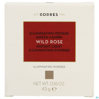 Korres km rose sauvage powder illuminating    4g