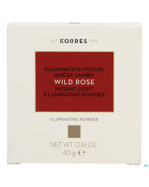 Korres km rose sauvage powder illuminating    4g