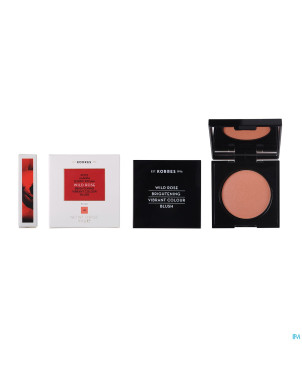 Korres km rose sauvage blush 42 lumin.apricot 5,5g