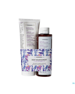 Korres kh kit nourris. intense 1+1 aman.&lin 250ml