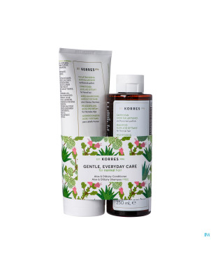 Korres kh kit usage freq. 1+1 aloe&dictame 250ml