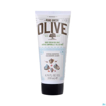 Korres kb olive & sel mer creme corporelle 200ml