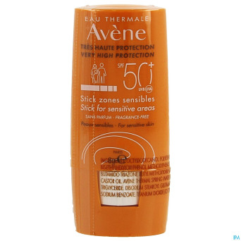 Avene sol spf50+ stick zones sensibles    8ml
