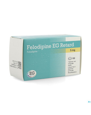 Felodipine eg retard  5mg lib.prol. comp 100