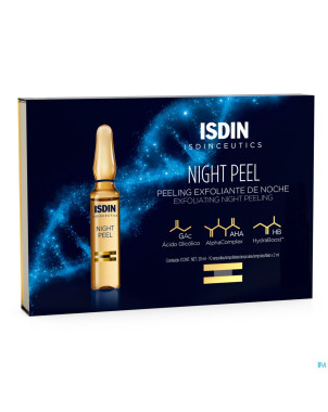 Isdinceutics night peel  amp 10x2ml