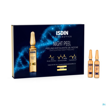 Isdinceutics night peel  amp 10x2ml
