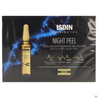 Isdinceutics night peel  amp 10x2ml