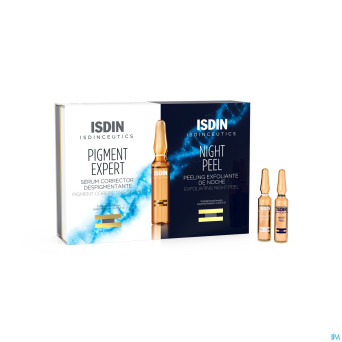 Isdinceutics night peel&pigm. expert  amp 2x10x2ml