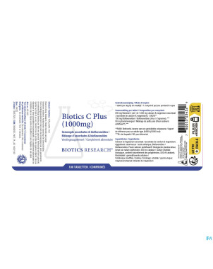 Biotics c plus   comp 100x1000mg nf